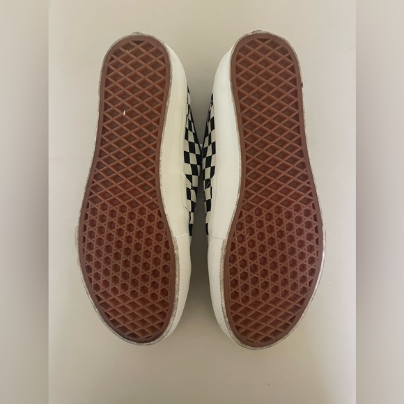 Vans Skate Authentic Checkerboard blk/wht : Mens Sz: 9.5 - Picture 4 of 6